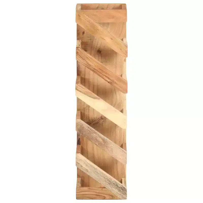 vidaXL Wine Rack for 5 Bottles Solid Acacia Wood
