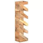 Portabottiglie per 5 bottiglie in legno massello di acacia
