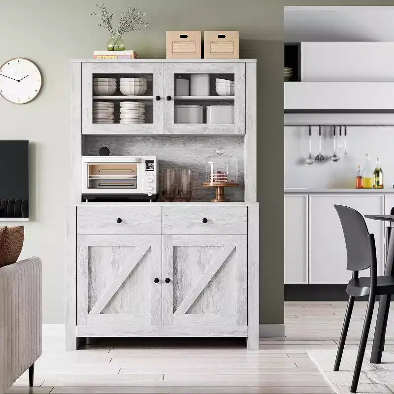 Lantha Letto con Contenitore Quercia Grigia