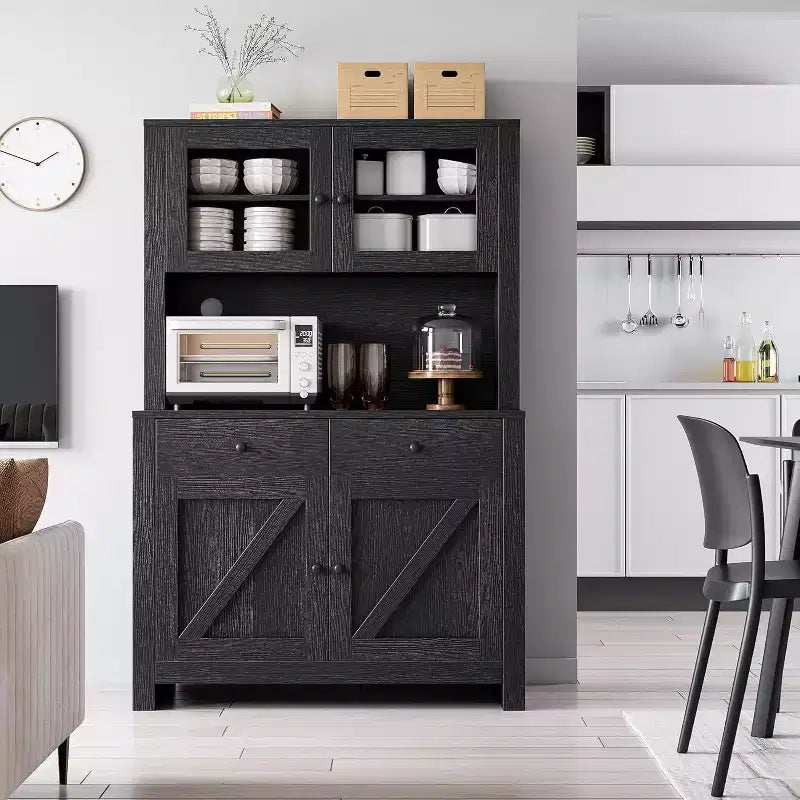 Lantha Letto con Contenitore Quercia Grigia