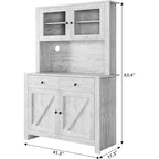 Lantha Letto con Contenitore Quercia Grigia