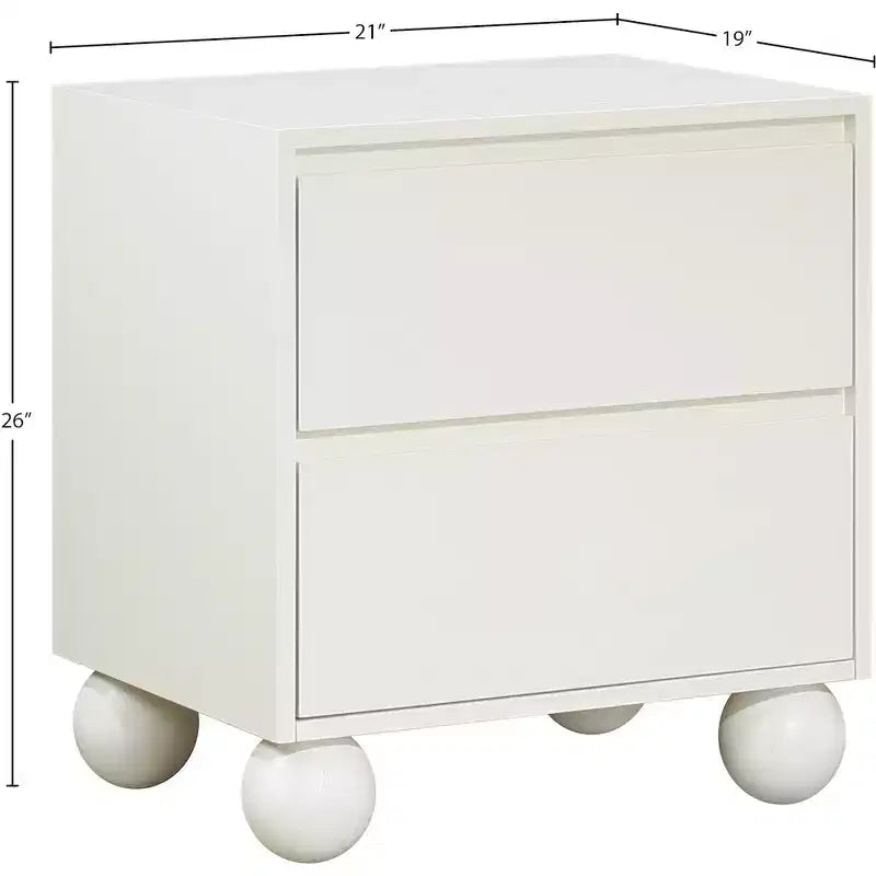 Comodino Kent Cream
