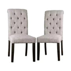 Sedia Hepburn Nero Anticato/Grigio Chiaro