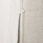 Divano imbottito Vivian Park color crema