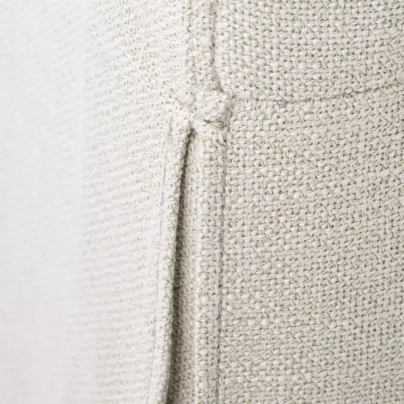 Divano imbottito Vivian Park color crema