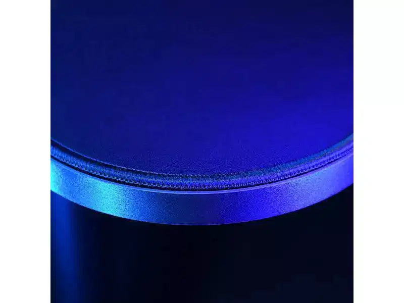 Scrivania Gaming e Ufficio Curva Ultrawide Edizione Speciale e Tappetino per Mouse Lavabile e 3 Fori Personalizzati per Supporti Monitor con Gestione Cavi
