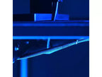 Scrivania Gaming e Ufficio Curva Ultrawide Edizione Speciale e Tappetino per Mouse Lavabile e 3 Fori Personalizzati per Supporti Monitor con Gestione Cavi