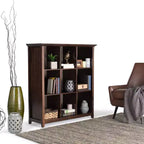 Libreria e unità di archiviazione a 9 cubi Normandy 48x44