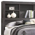 Lantha Letto con Contenitore Quercia Grigia