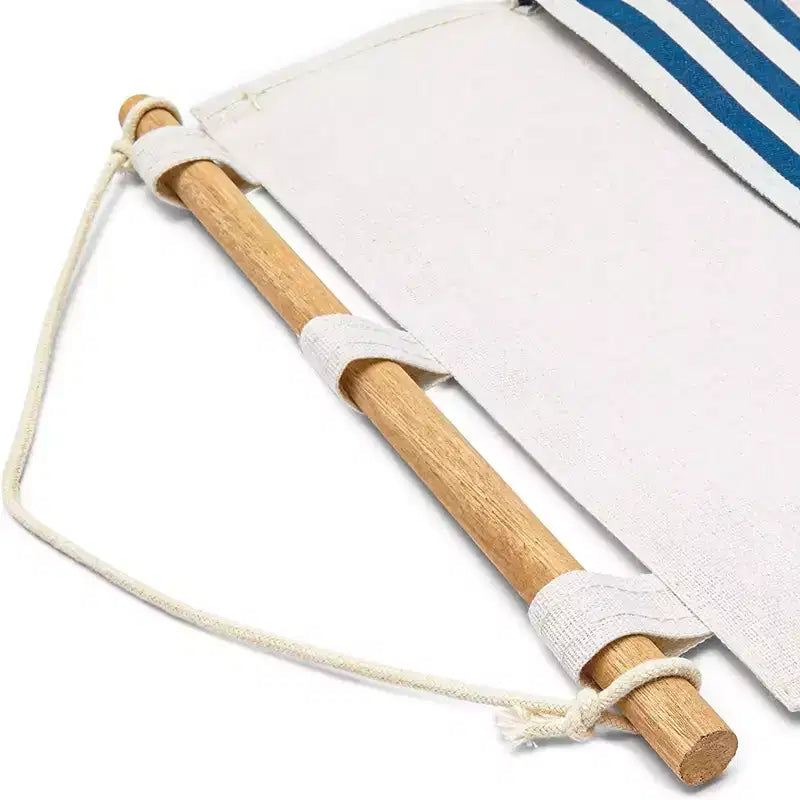 Organizzatore da appendere alla porta dell'armadio a 2 scomparti, borsa portaoggetti a parete con 3 tasche in tessuto di cotone foderato, 11,75x27 pollici
